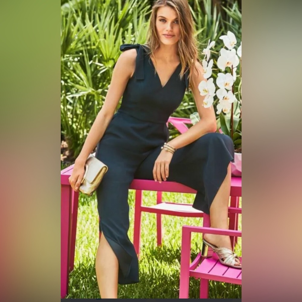 Lilly Pulitzer Navy Jumpsuit